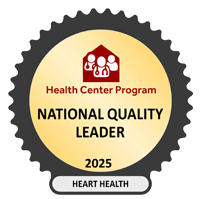 North Mississippi Primary Health Care - Health Center Program - National Quality Leader 2025 Heart Health