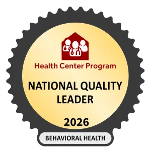 North Mississippi Primary Health Care - Health Center Program - National Quality Leader 2026 Behavioral Health badge
